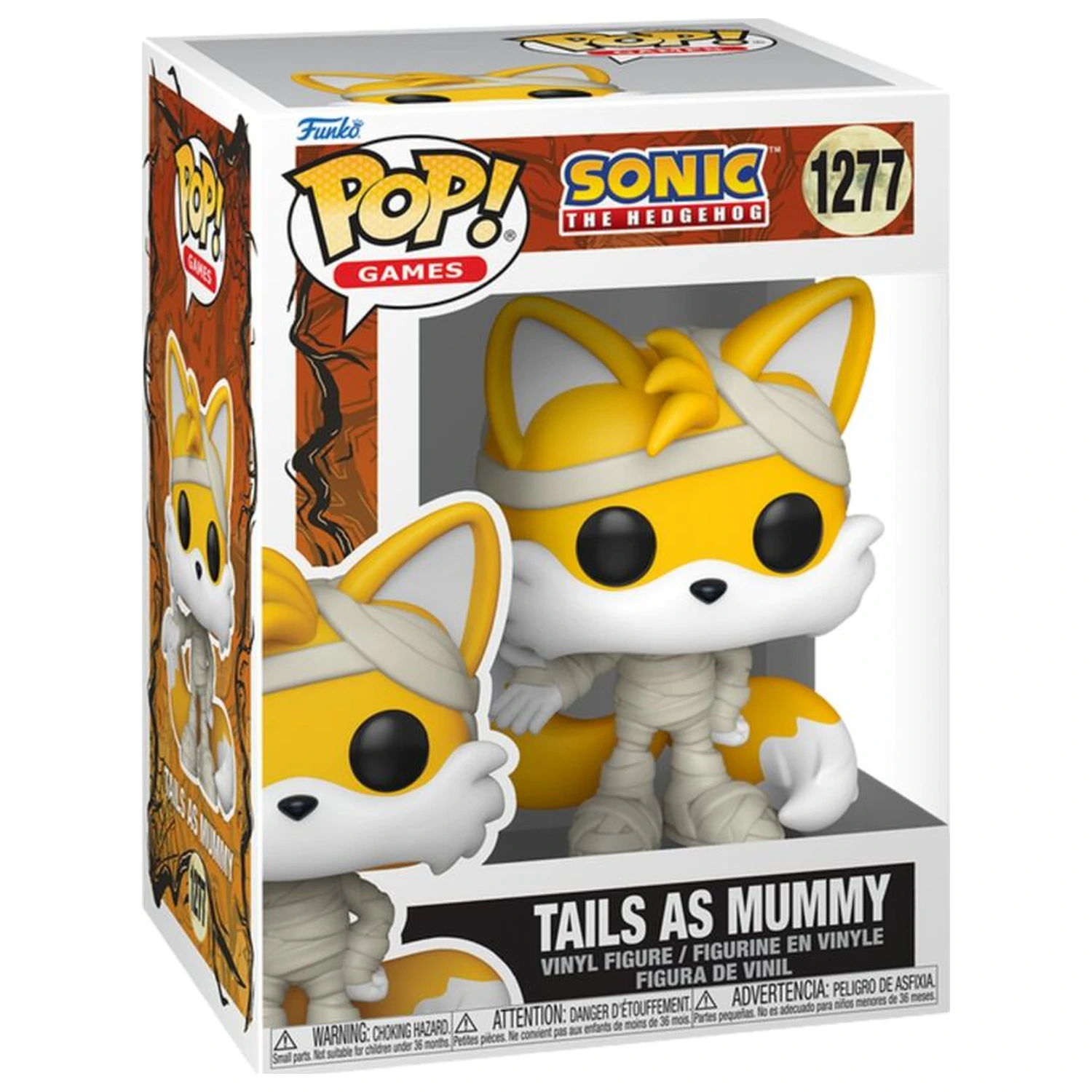 Funko POP figurka Sonic The Hedgehog Tails jako Mumia zdjęcie produktu