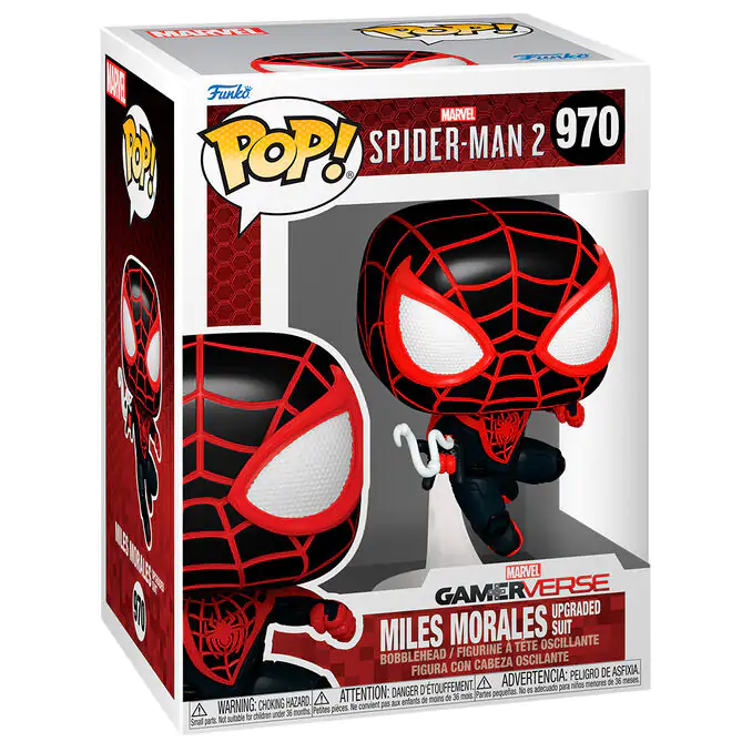 Figurka Funko POP Marvel Spiderman 2 Miles Morales Upgraded Suit zdjęcie produktu