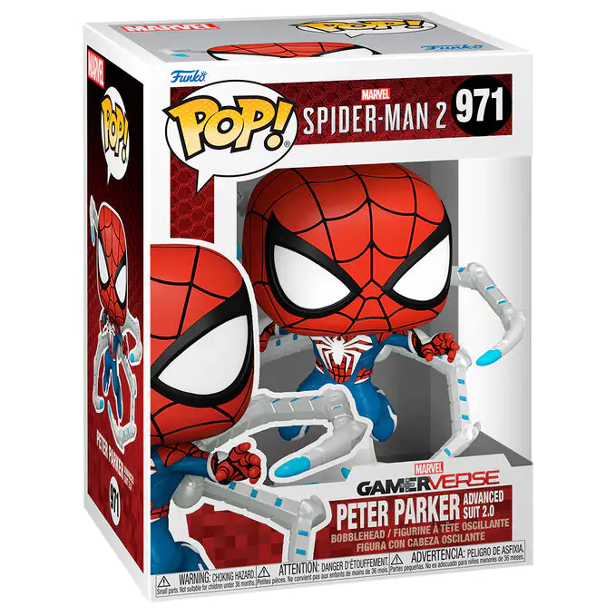 Figurka Funko POP Marvel Spiderman 2 Peter Parker Advanced Suit 2.0 zdjęcie produktu