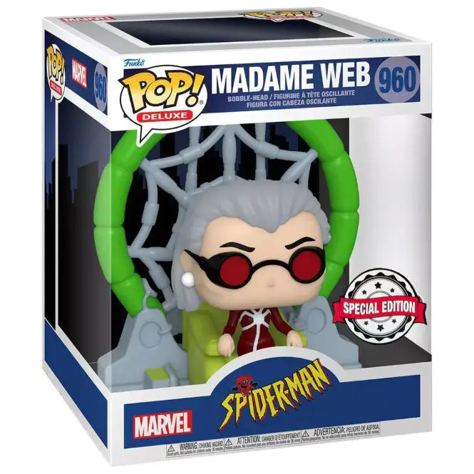 Figurka POP Marvel Spiderman Madame Web Exclusive zdjęcie produktu