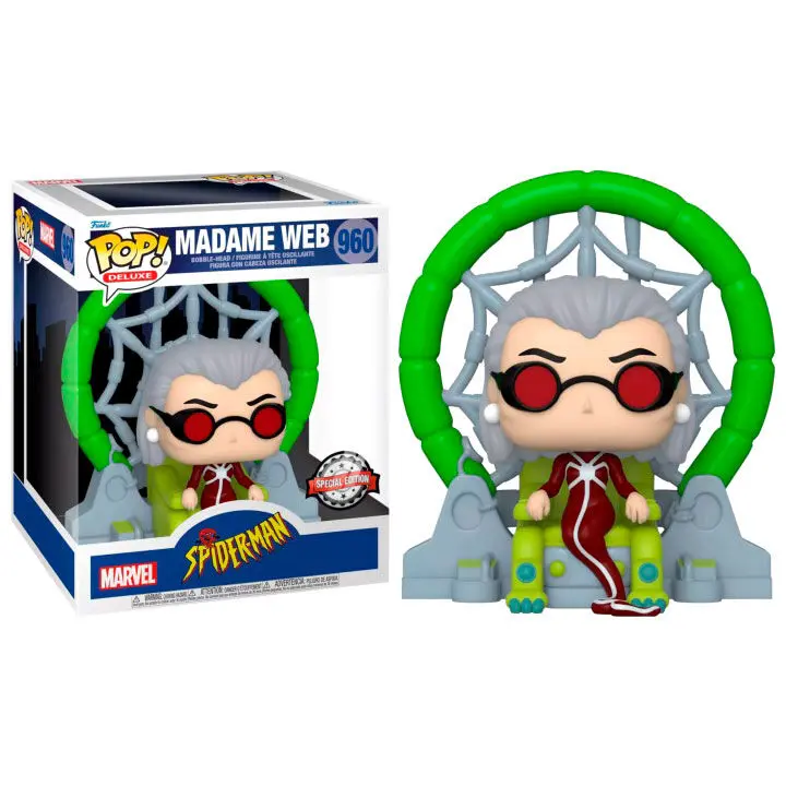 Figurka POP Marvel Spiderman Madame Web Exclusive zdjęcie produktu