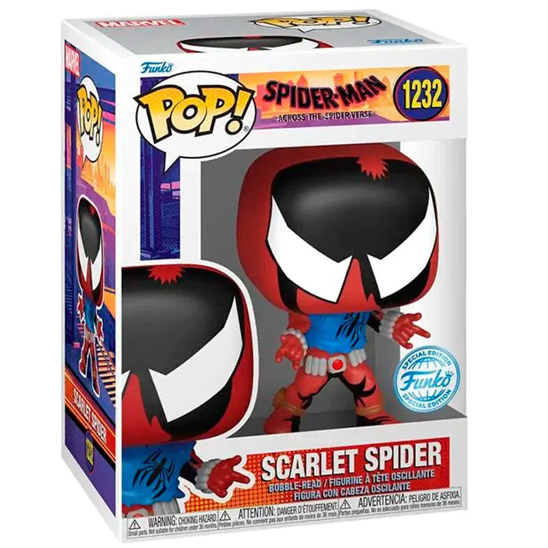 Figurka POP Spiderman Scarlet Spider Exclusive zdjęcie produktu