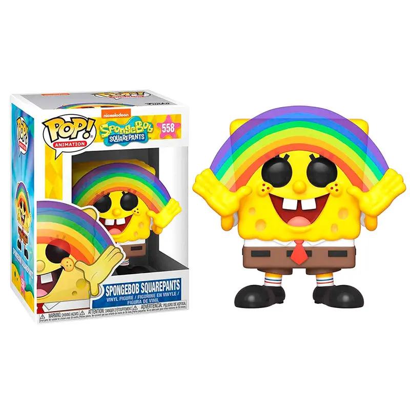 SpongeBob SquarePants POP! Figurka winylowa SpongeBob Rainbow 9 cm zdjęcie produktu