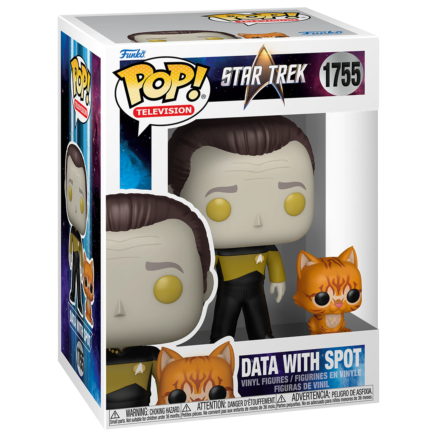 Funko POP figurka Star Trek Data with Spot zdjęcie produktu