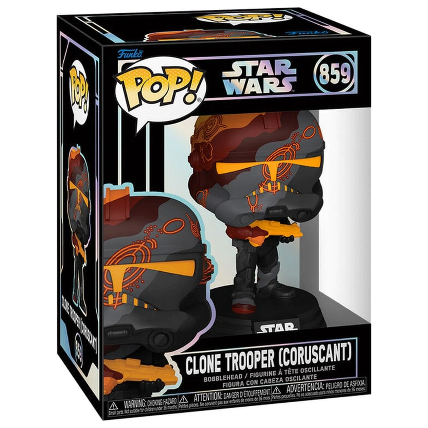 Funko POP figurka Star Wars Clone Trooper Coruscant zdjęcie produktu