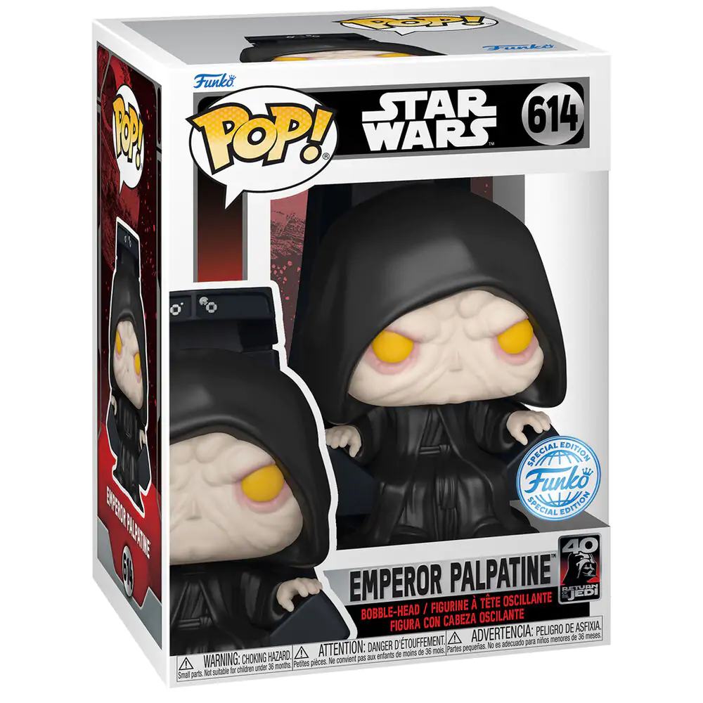 Figurka Funko POP Star Wars Emperor Palpatine Exclusive zdjęcie produktu