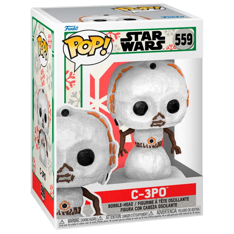 Star Wars Holiday 2022 POP! Heroes Figurka Vinyl C-3PO 9 cm zdjęcie produktu