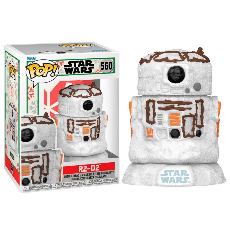 Star Wars Holiday 2022 POP! Heroes Figurka winylowa R2-D2 9 cm zdjęcie produktu