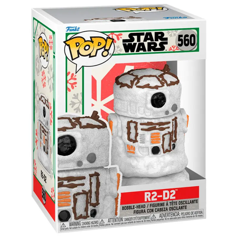 Star Wars Holiday 2022 POP! Heroes Figurka winylowa R2-D2 9 cm zdjęcie produktu