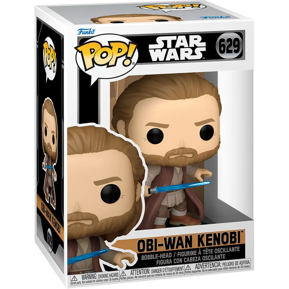 Star Wars: Obi-Wan Kenobi POP! Figurka Vinyl Obi-Wan (battle pose) 9 cm zdjęcie produktu