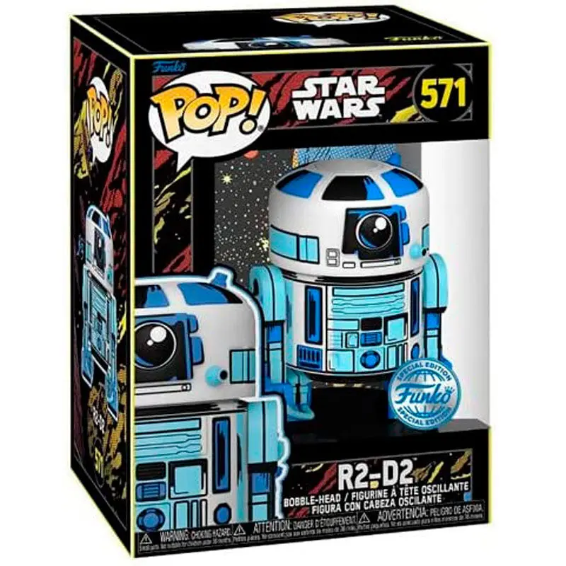 Star Wars: Retro Series POP! Figurka Vinyl R2D2 9 cm zdjęcie produktu