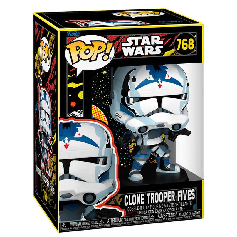 Figurka Funko POP Star Wars Retro Clone Trooper Fives zdjęcie produktu