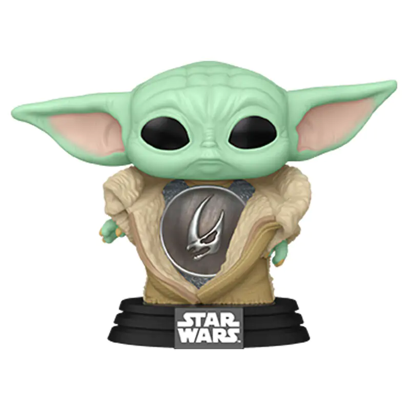 Figurka Funko POP Star Wars The Mandalorian Din Grogu z pancerzem zdjęcie produktu