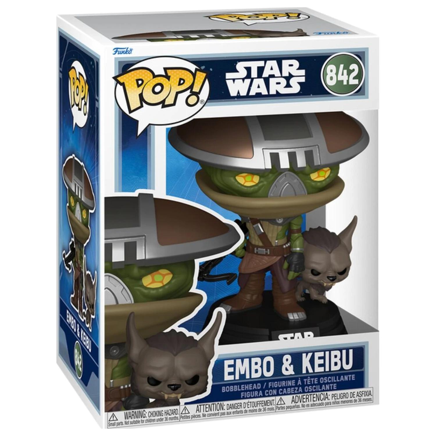 Funko POP figurka Star Wars: The Mandalorian & Grogu - Embo & Keibu zdjęcie produktu