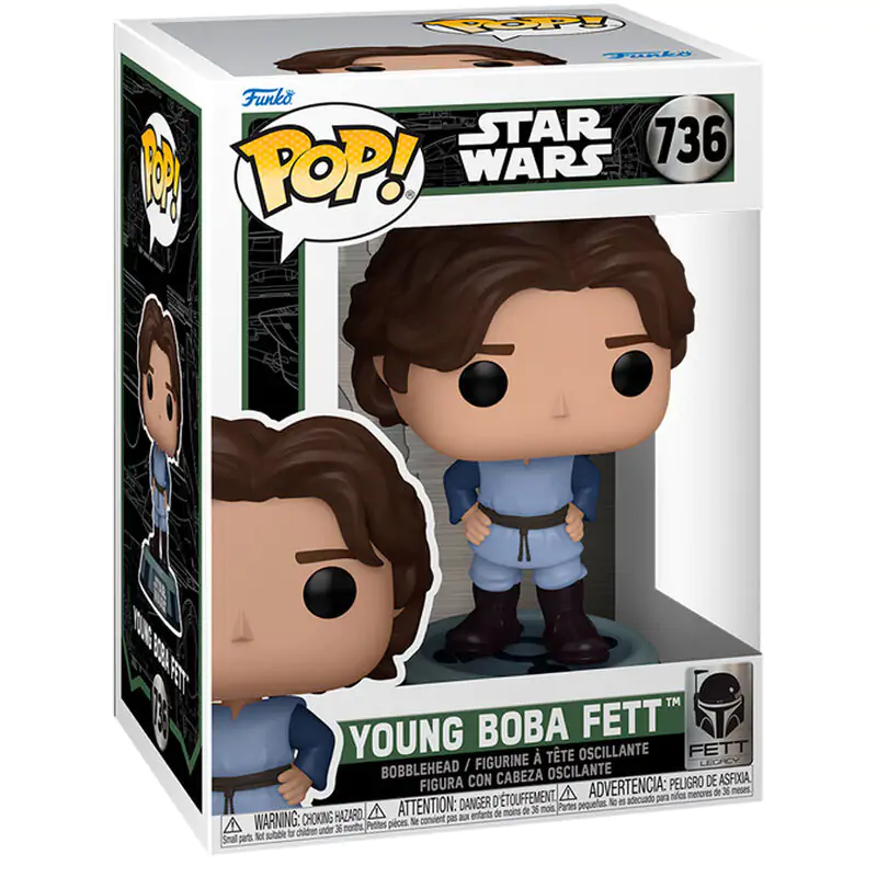 Figurka Funko POP Star Wars Młody Boba Fett zdjęcie produktu