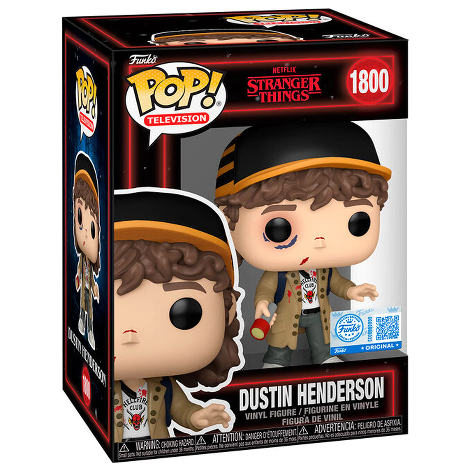 Funko POP figurka Stranger Things 5 Dustin Henderson Exclusive zdjęcie produktu