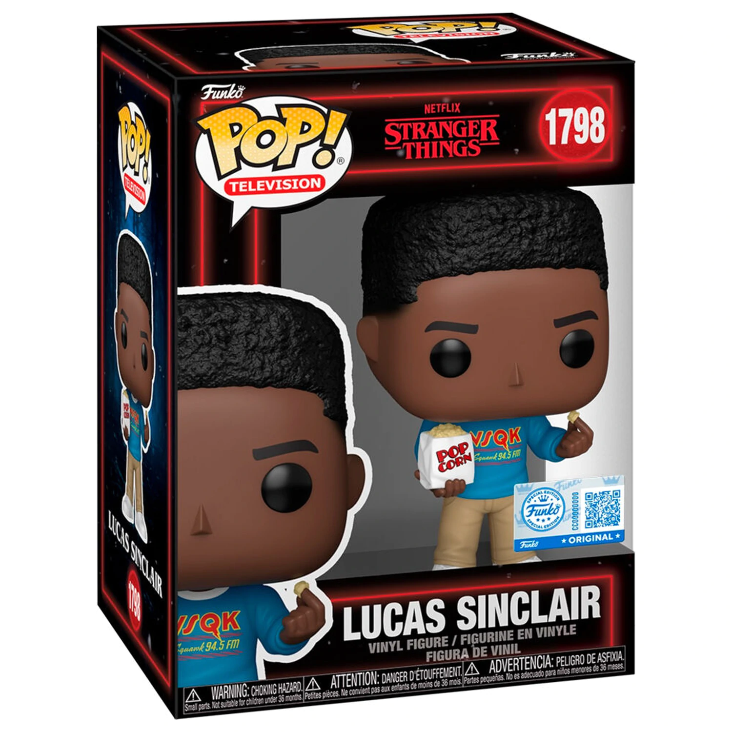 Figurka Funko POP Stranger Things 5 Lucas Sinclair Exclusive zdjęcie produktu