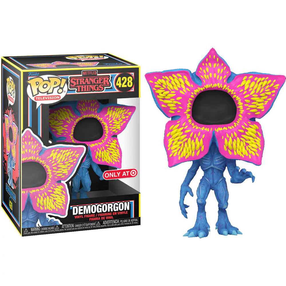 Figurka POP Stranger Things Open Face Demogorgon Black Light Exclusive zdjęcie produktu