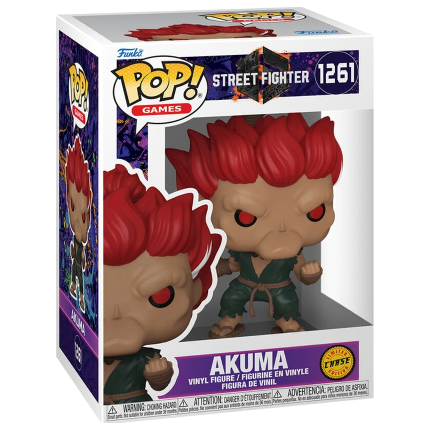 Funko POP figurka Street Fighter Akuma Chase zdjęcie produktu