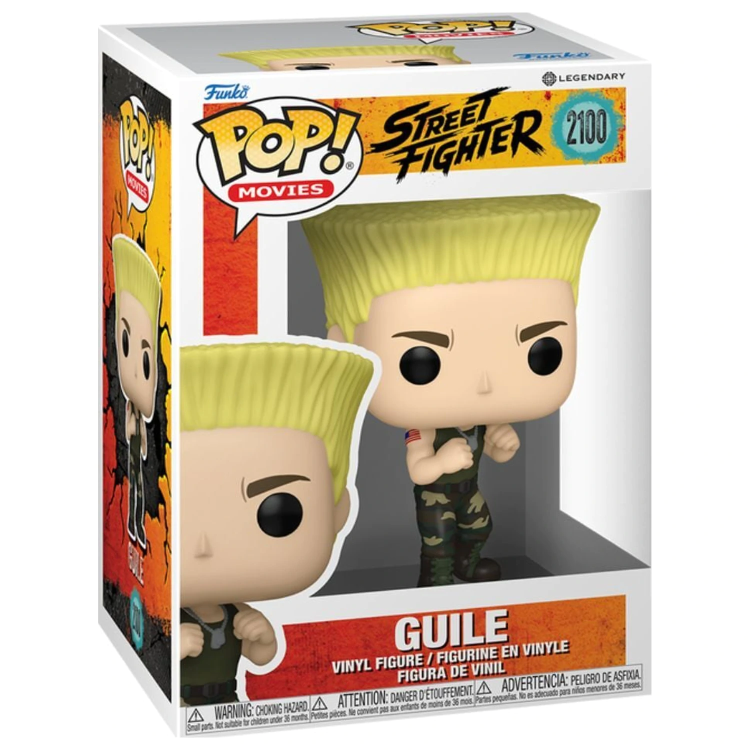 Figurka Funko POP Street Fighter Guile zdjęcie produktu