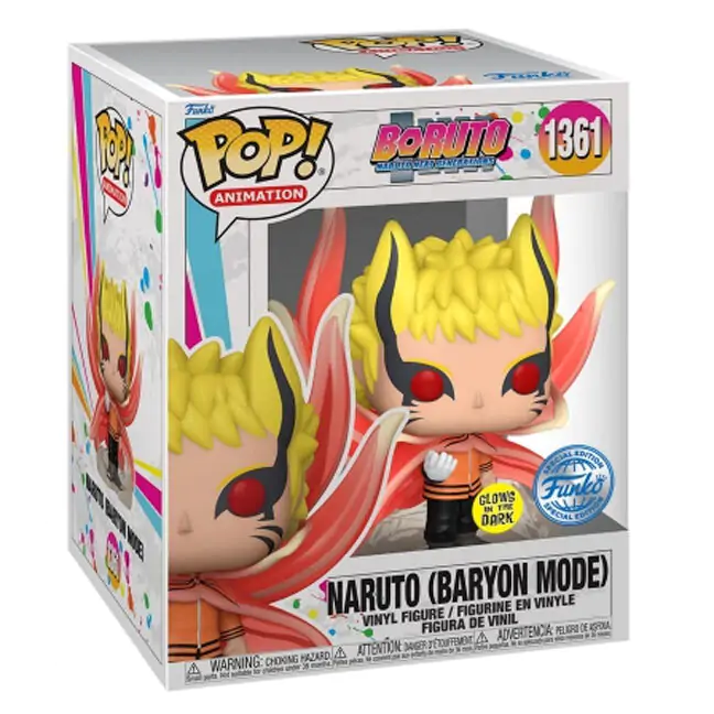 Figurka Funko POP Super Boruto Naruto Exclusive 15 cm zdjęcie produktu