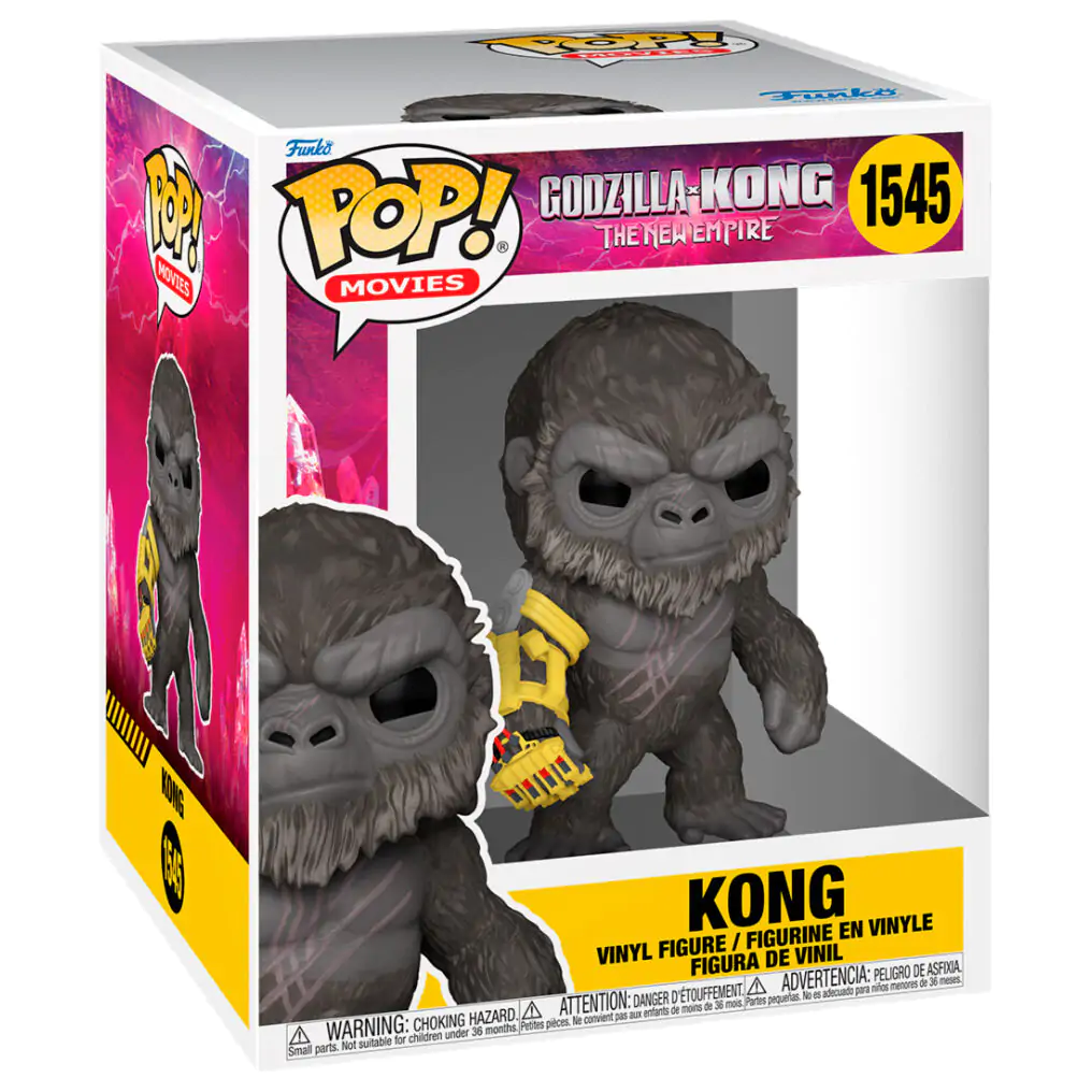 Godzilla vs Kong 2 Figurka winylowa POP! Oversized Kong 15 cm zdjęcie produktu