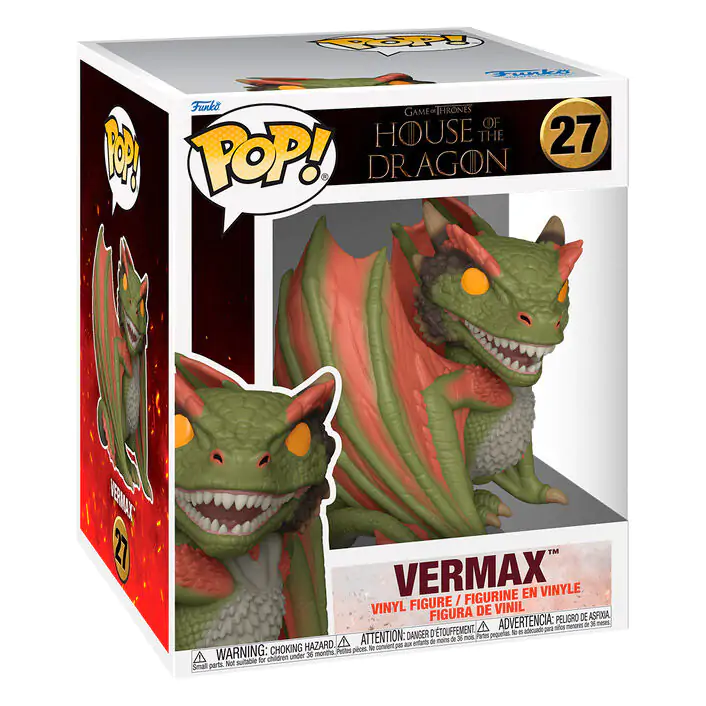 Figurka Funko POP Super House of the Dragon Vermax 13 cm zdjęcie produktu