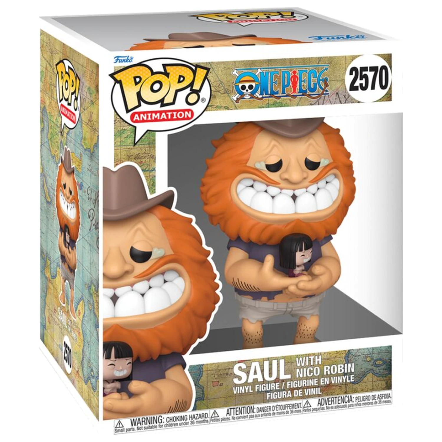 Figurka Funko POP Super One Piece Saul With Nico Robin zdjęcie produktu