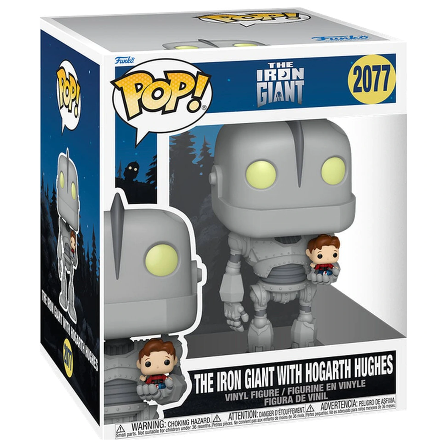 Figurka Funko POP Super The Iron Giant - The Iron Giant z Hogarthem Hughesem zdjęcie produktu