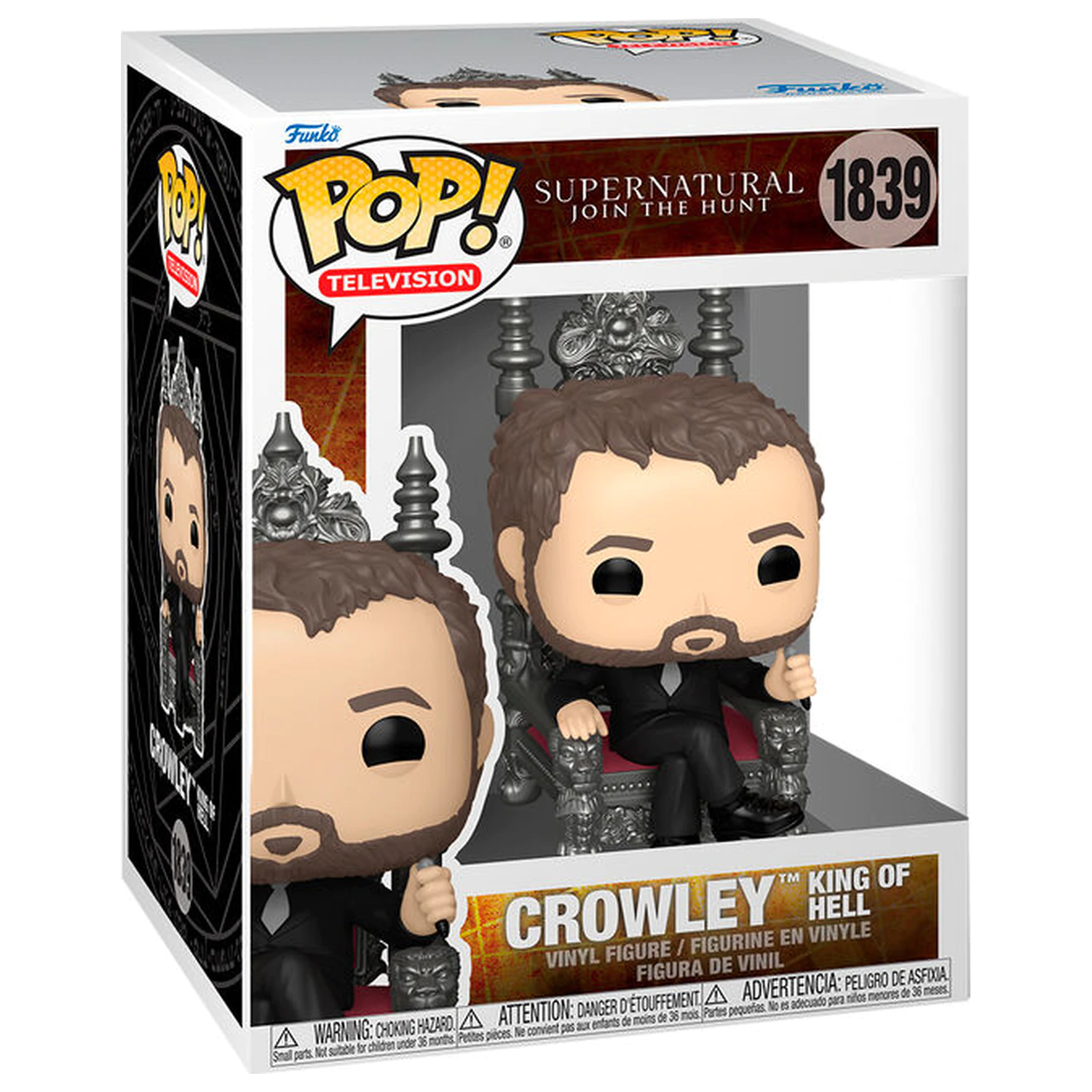 Figurka Funko POP Premium Supernatural Join the Hunt Death Crowley King of Hell zdjęcie produktu