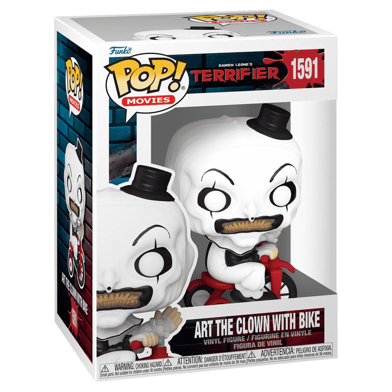 Figurka Funko POP Terrifier Art the Clown z rowerem zdjęcie produktu