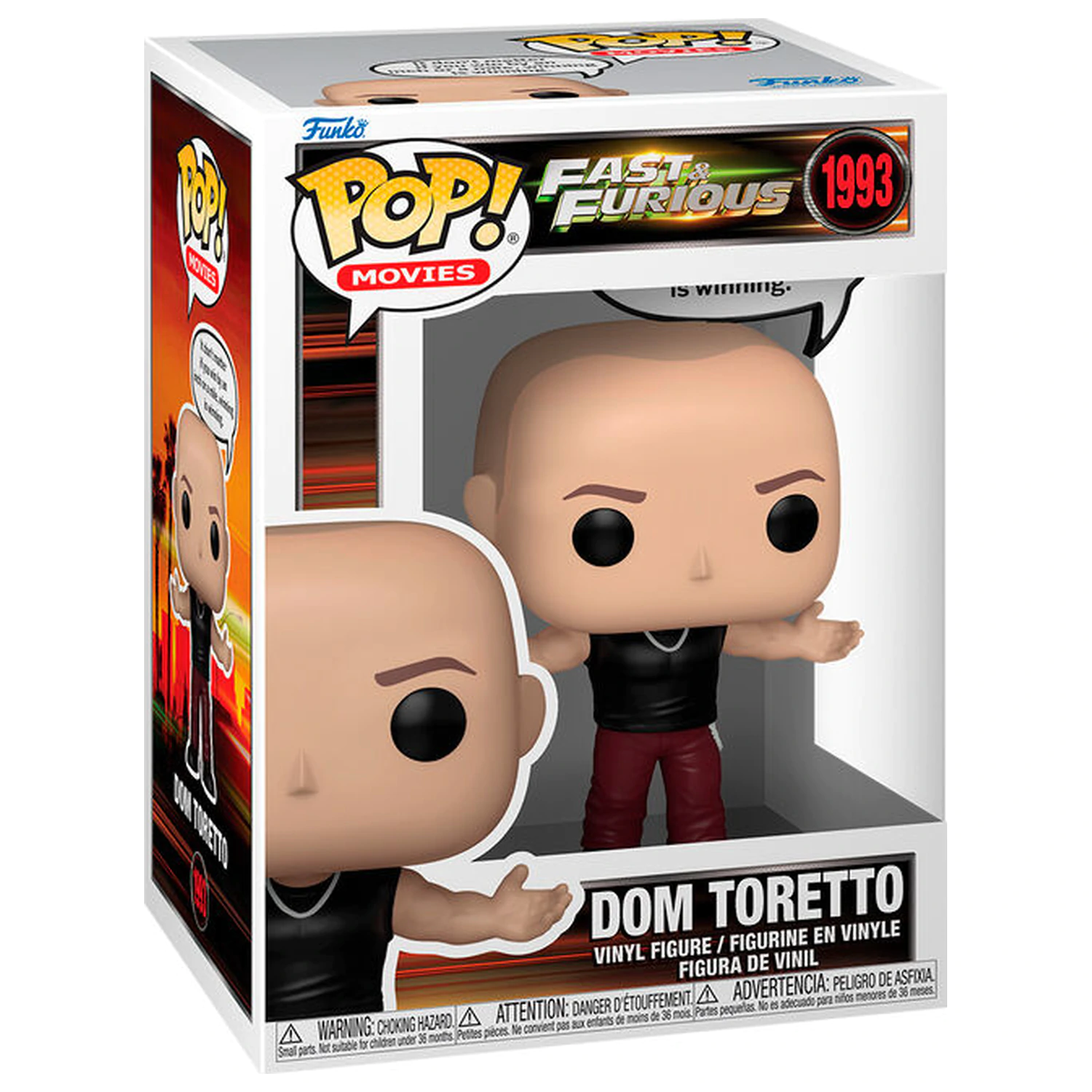 Figurka Funko POP The Fast And The Furious Dom Toretto zdjęcie produktu