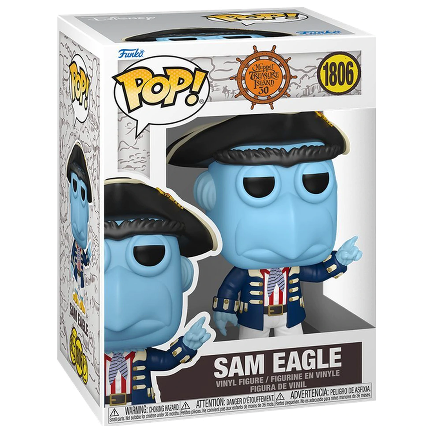Figurka Funko POP The Muppet Muppet Treasure Island Sam Eagle zdjęcie produktu
