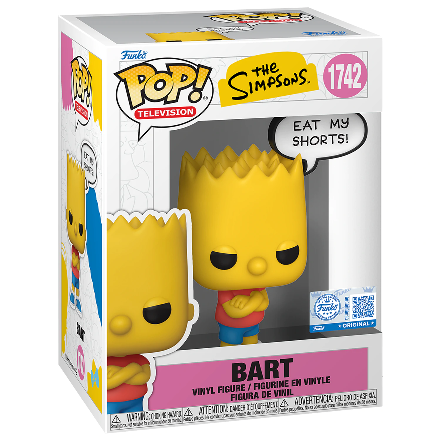 Funko POP figurka The Simpsons Bart Ekskluzywna zdjęcie produktu