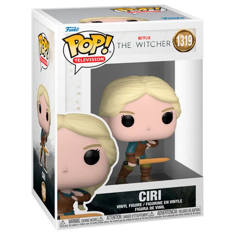 Wiedźmin POP! TV Figurka Vinyl Ciri z mieczem 9 cm zdjęcie produktu