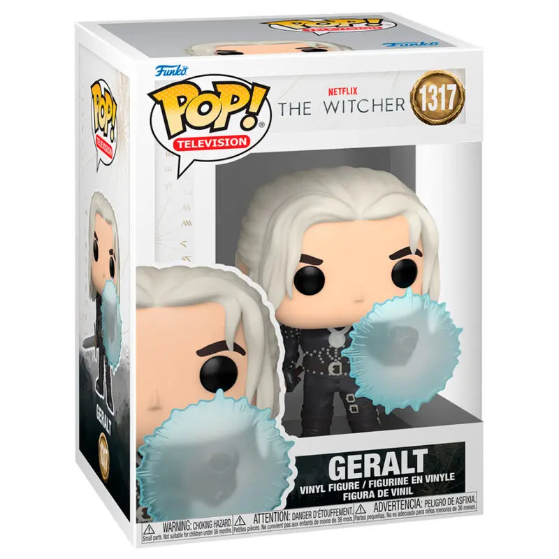 The Witcher POP! TV Figurka winylowa Geralt (Tarcza) 9 cm zdjęcie produktu