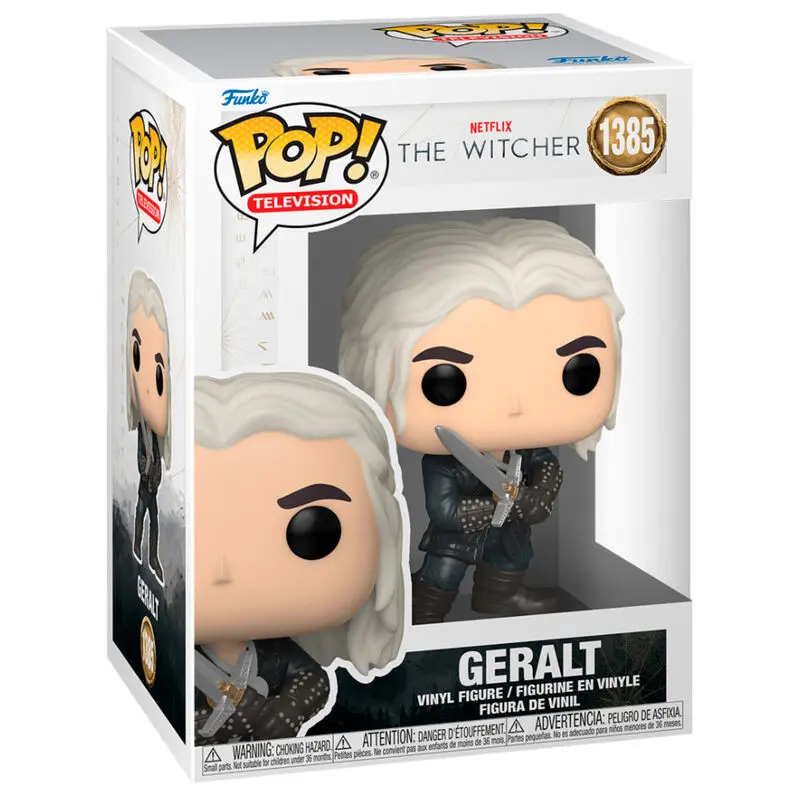 The Witcher POP! TV Figurka Vinyl Geralt 9 cm zdjęcie produktu