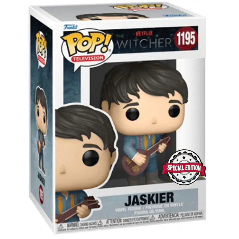 Figurka POP The Witcher Jaskier Exclusive zdjęcie produktu