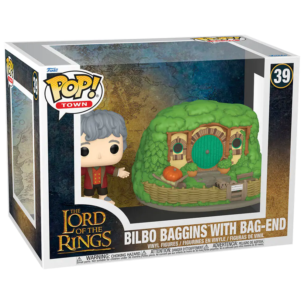 Figurka Funko POP Town Władca Pierścieni Bilbo Baggins z Bag-End zdjęcie produktu