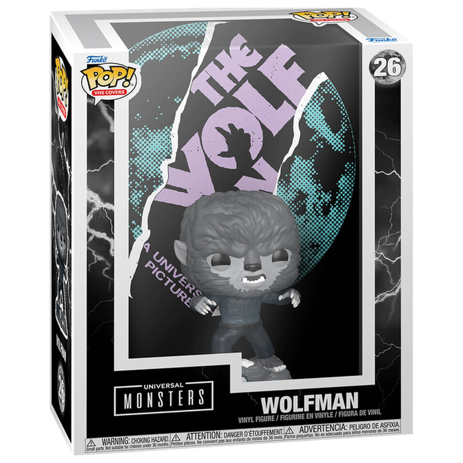 Funko POP figurka VHS Universal Monsters Wolfman zdjęcie produktu