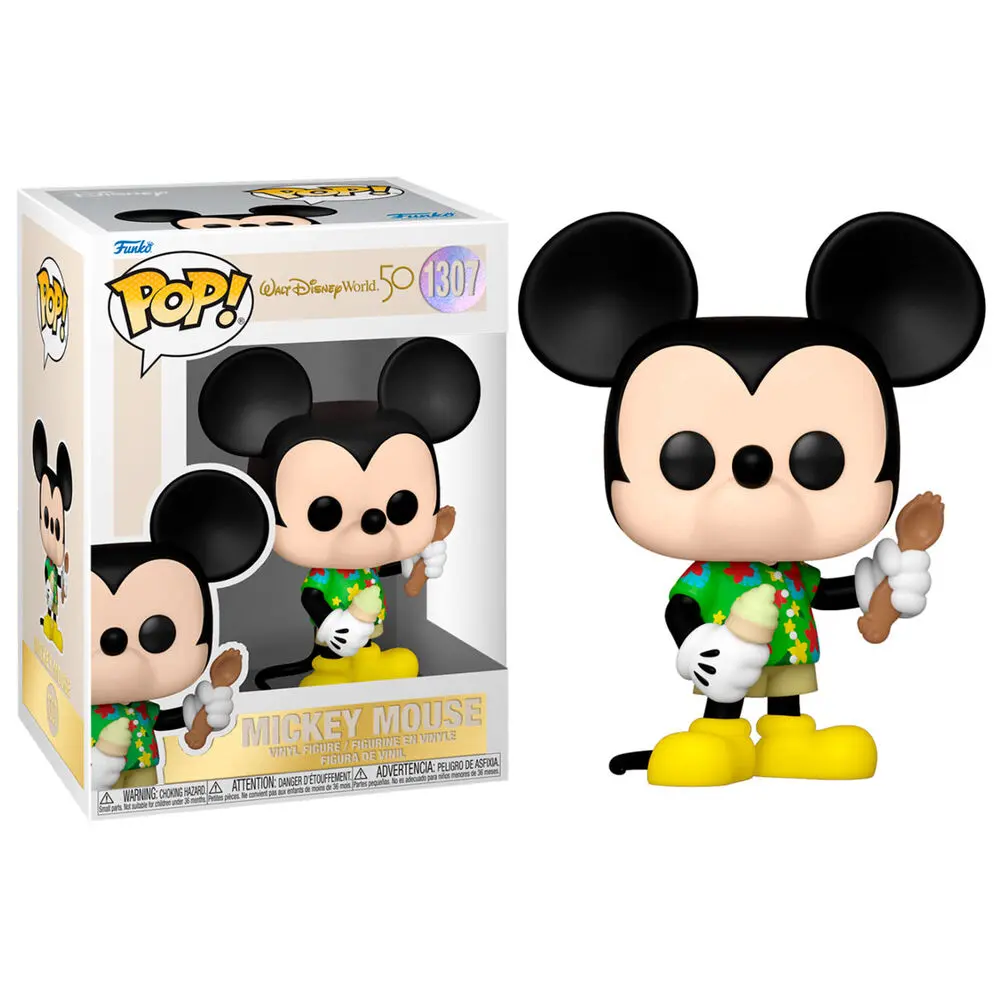 Walt Disney World 50th Anniversary POP! Disney Vinyl Figure Aloha Myszka Miki 9 cm zdjęcie produktu