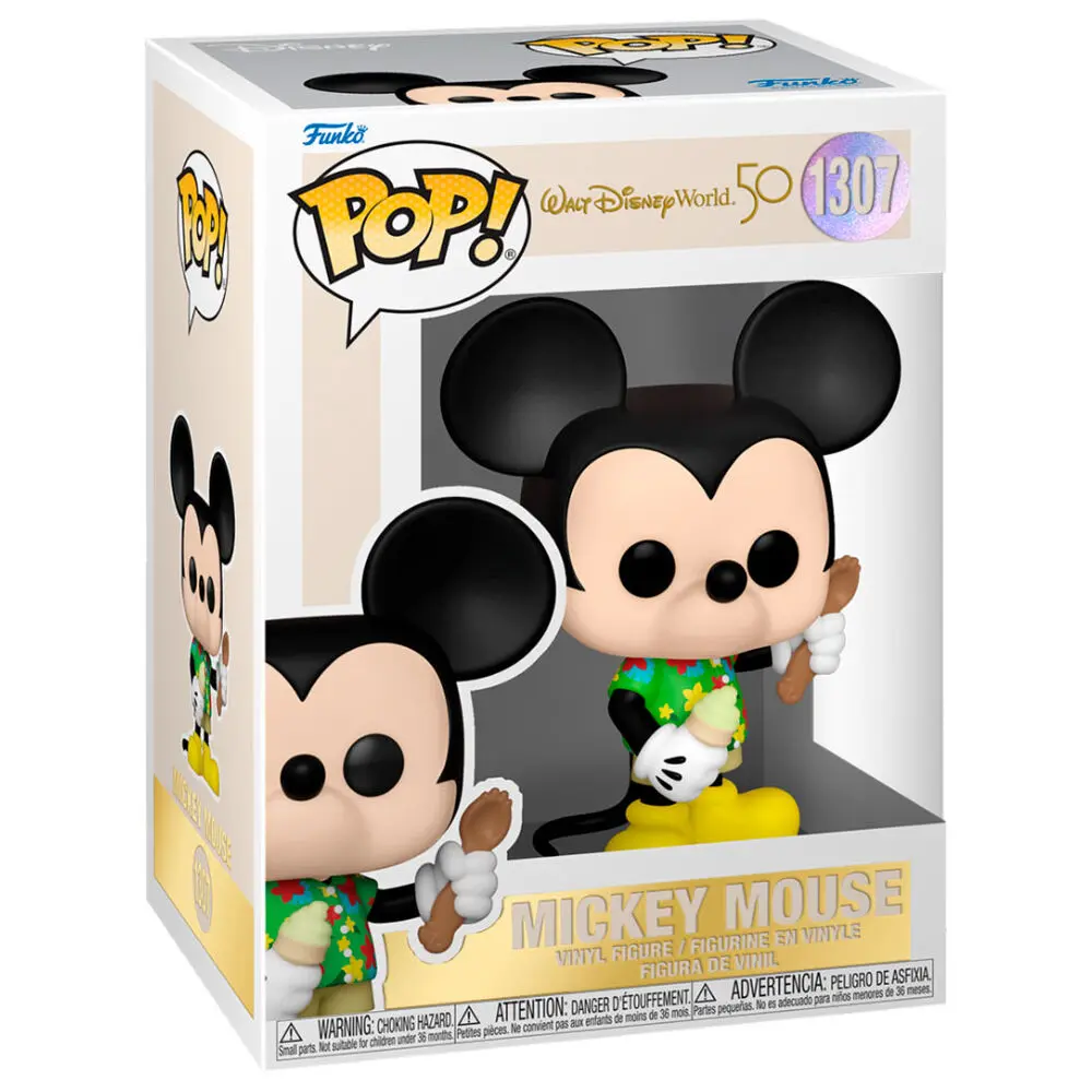 Walt Disney World 50th Anniversary POP! Disney Vinyl Figure Aloha Myszka Miki 9 cm zdjęcie produktu