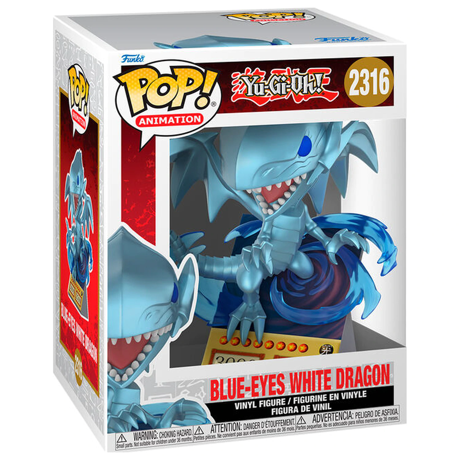 Figurka Funko POP Premium Yu-Gi-Oh! Blue-Eyes White Dragon zdjęcie produktu