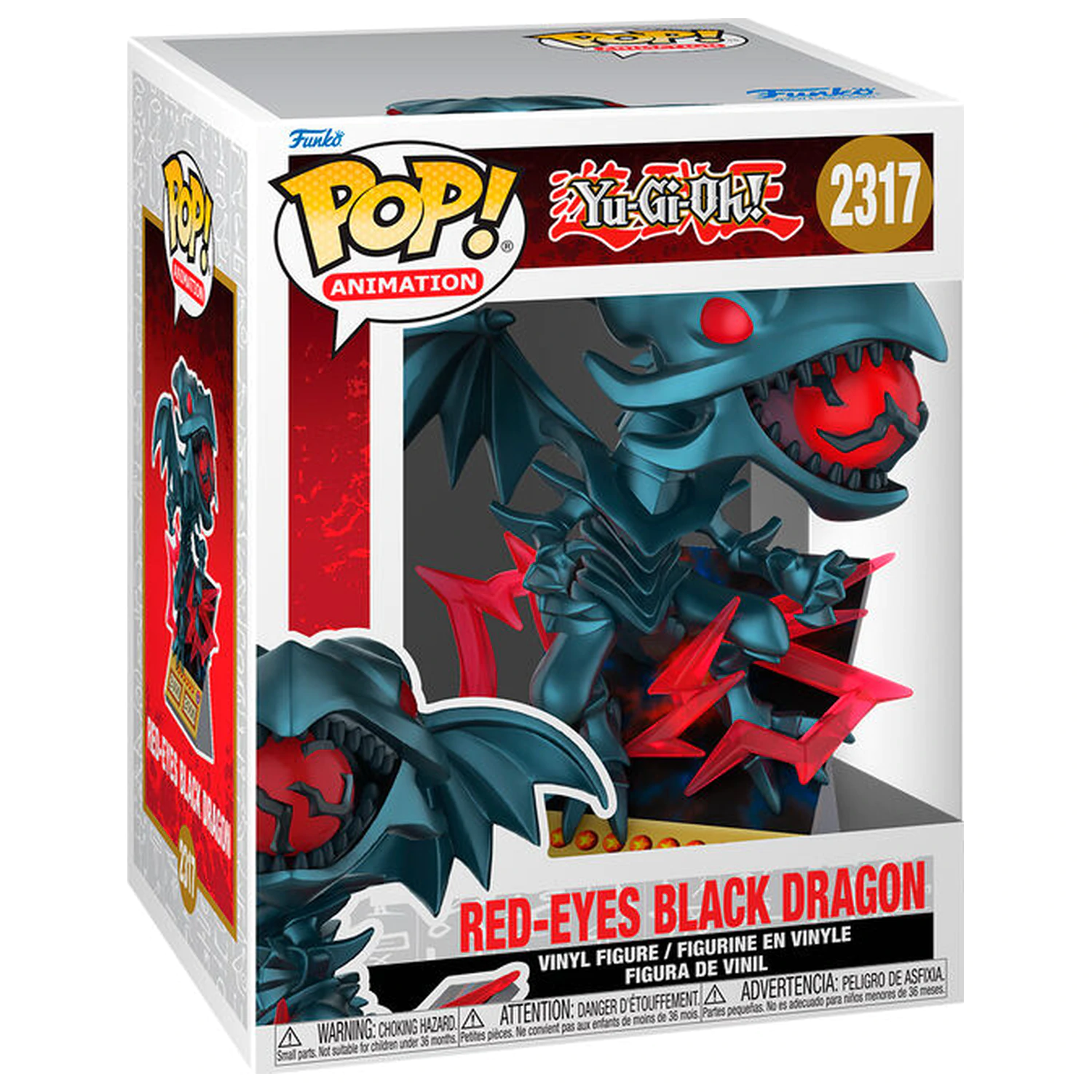 Funko POP figurka Premium Yu-Gi-Oh! Red-Eyes Black Dragon zdjęcie produktu