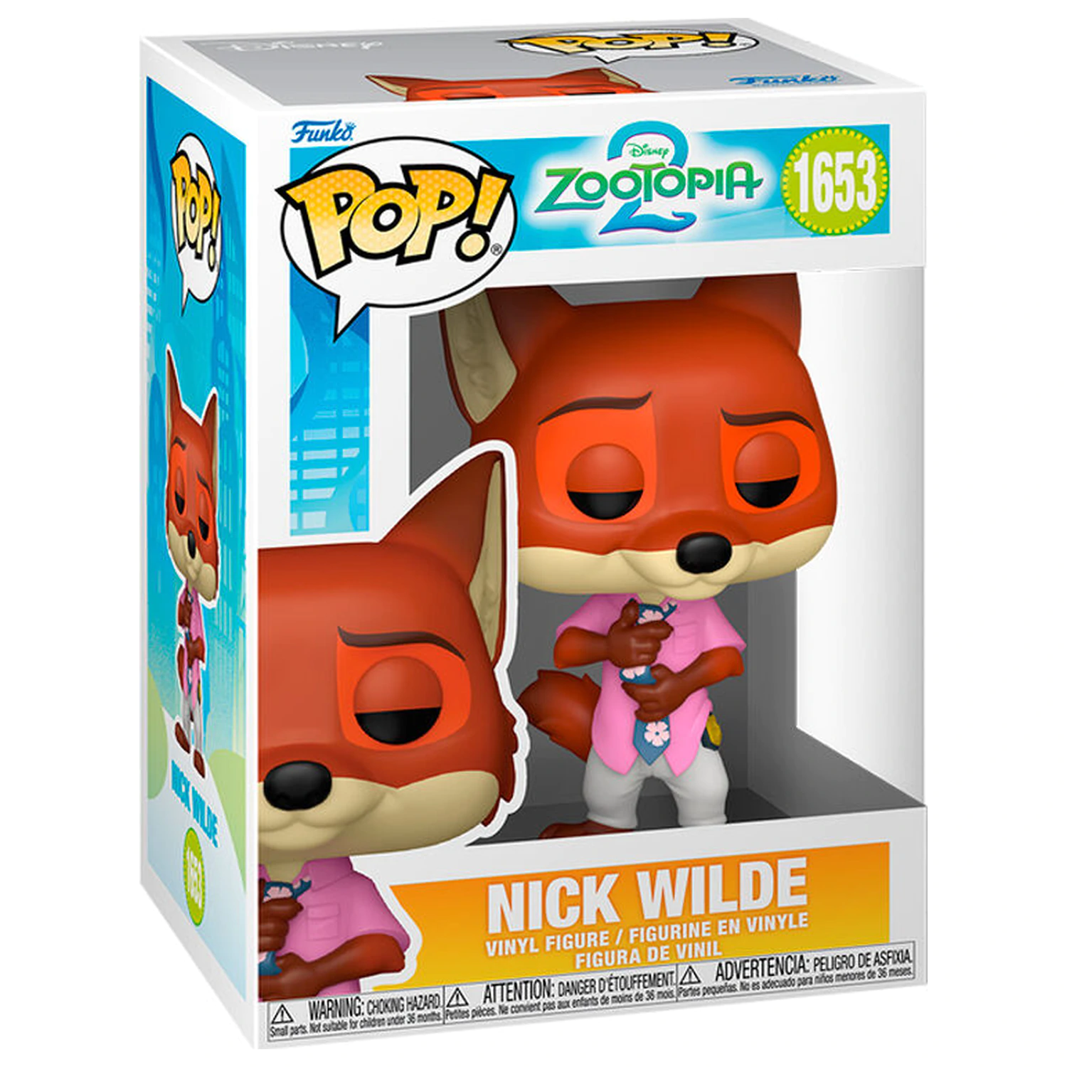 Figurka Funko POP Zootopia 2 Nick Wilde zdjęcie produktu