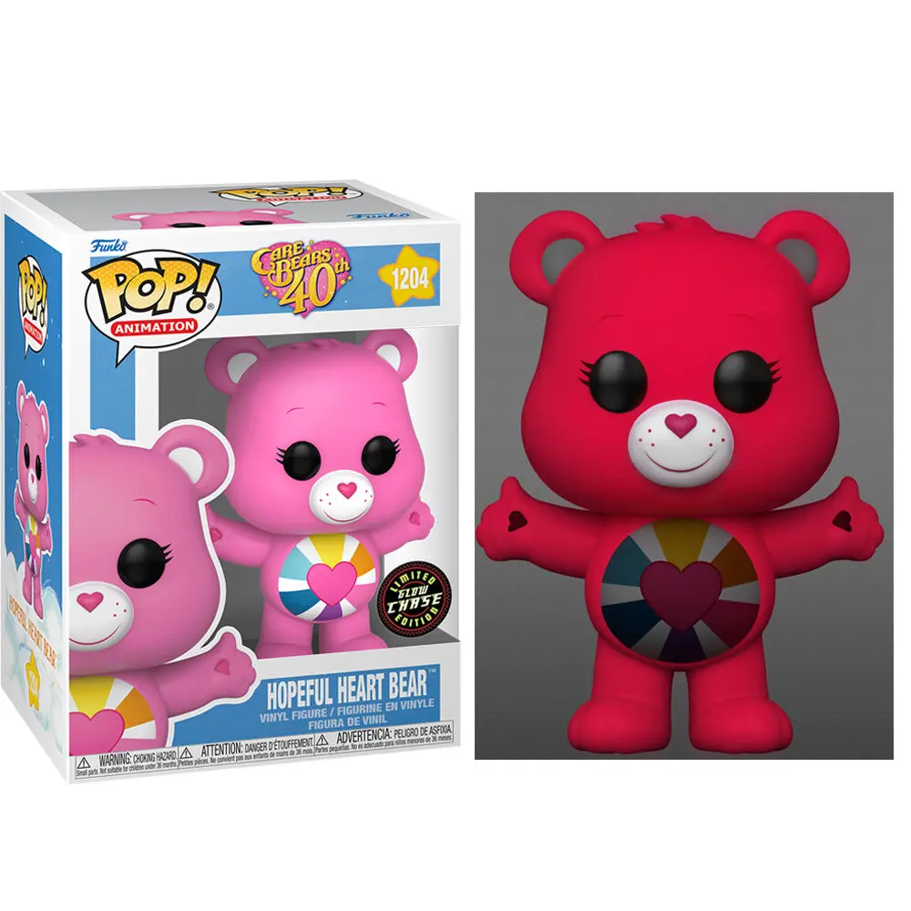 Figurka POP Care Bears 40th Anniversary Hopeful Heart Bear Chase zdjęcie produktu