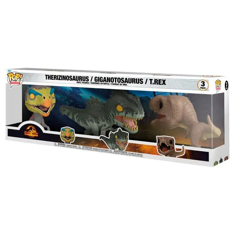 POP! pack 3 figurki Jurassic World zdjęcie produktu