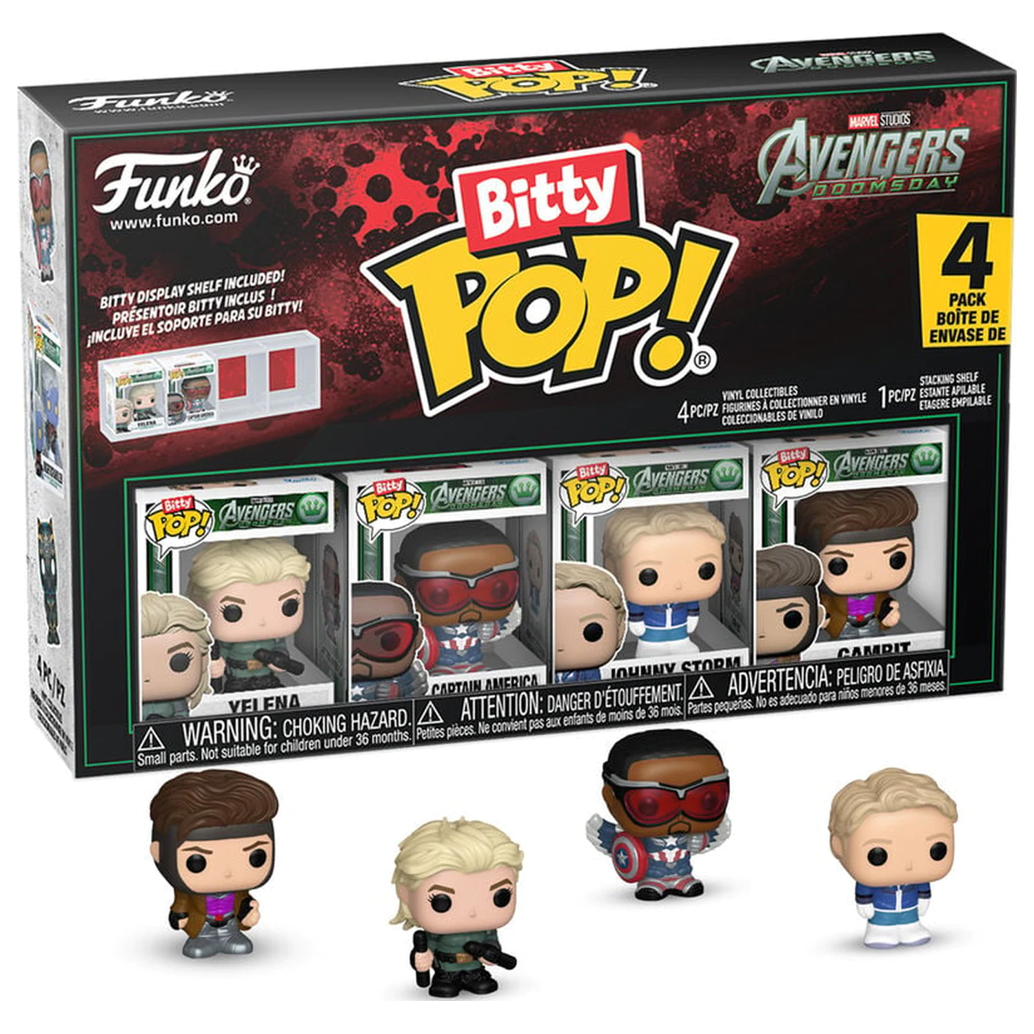Funko POP Marvel Studios Avengers zestaw 4 figurek Doomsday zdjęcie produktu