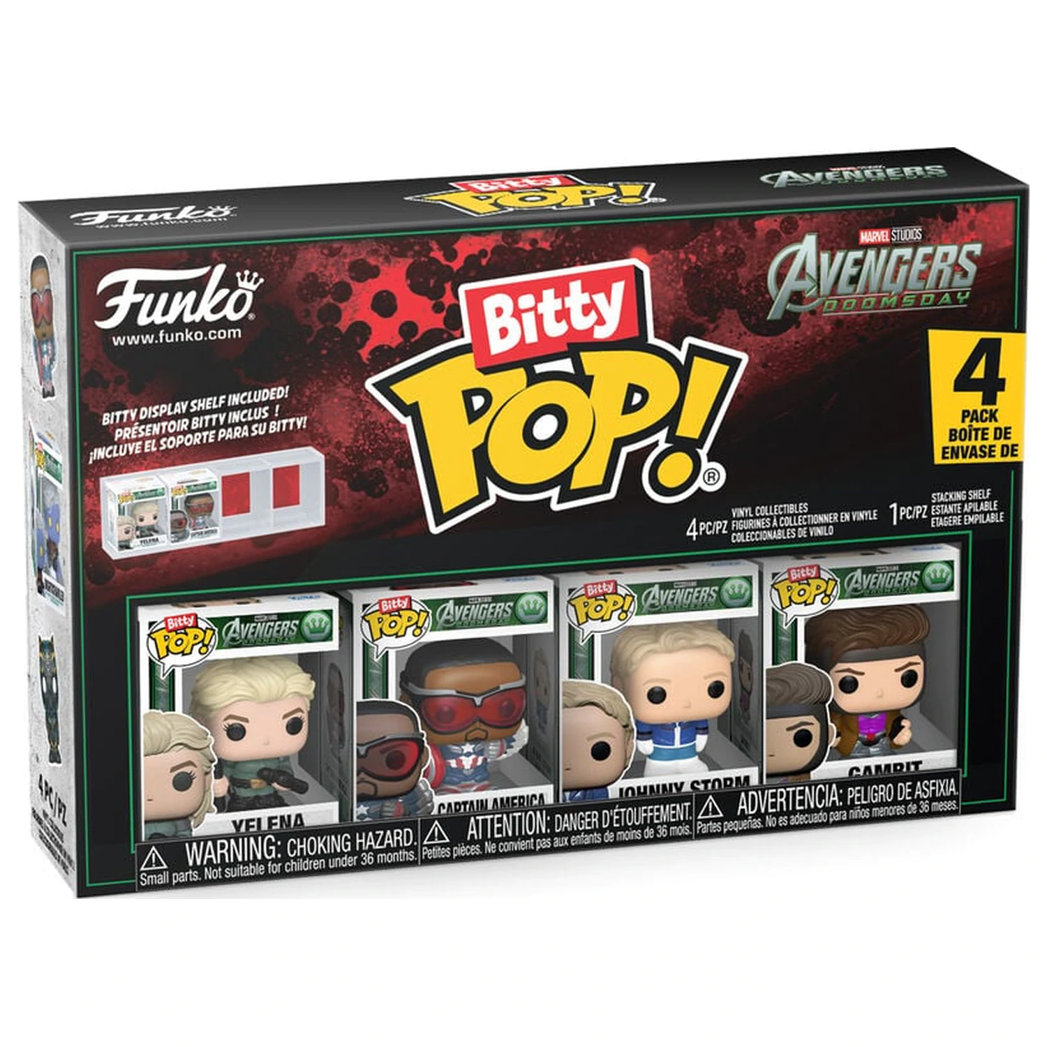 Funko POP Marvel Studios Avengers zestaw 4 figurek Doomsday zdjęcie produktu