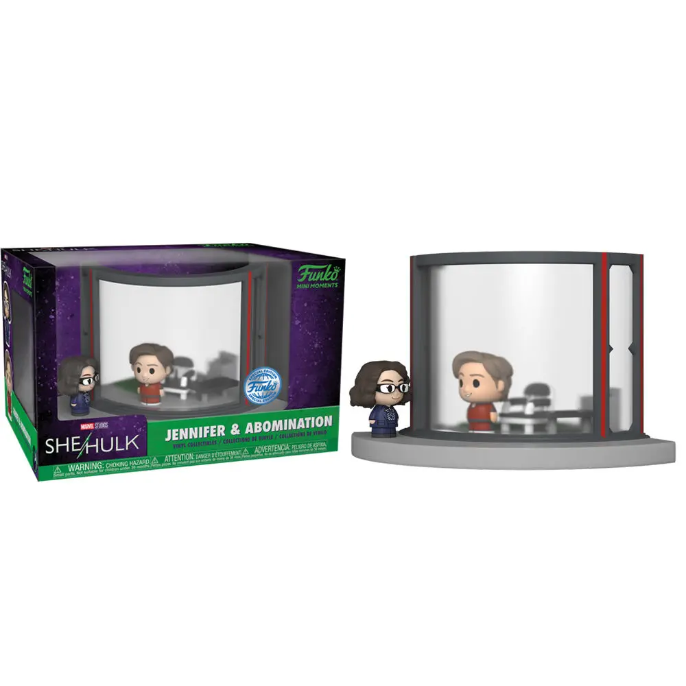 Figurka winylowa She-Hulk POP! Mini Moment Jennifer & Abomination 5 cm zdjęcie produktu